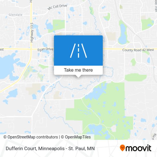 Dufferin Court map