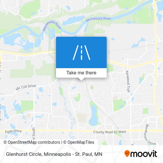 Mapa de Glenhurst Circle