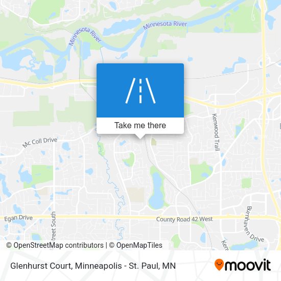 Mapa de Glenhurst Court