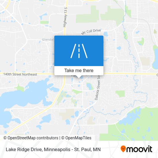 Mapa de Lake Ridge Drive