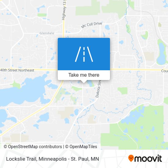 Lockslie Trail map
