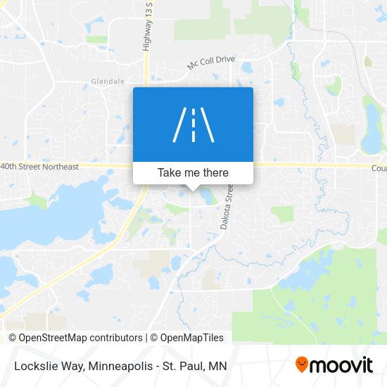 Lockslie Way map