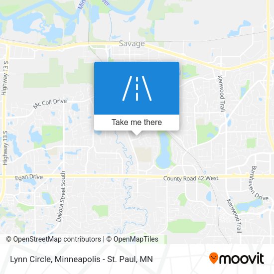 Mapa de Lynn Circle