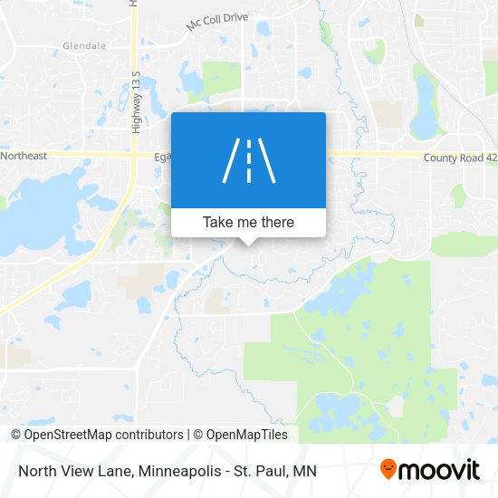 Mapa de North View Lane