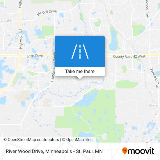 Mapa de River Wood Drive