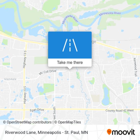 Mapa de Riverwood Lane