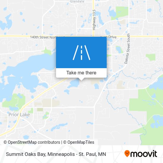 Summit Oaks Bay map
