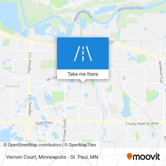 Vernon Court map