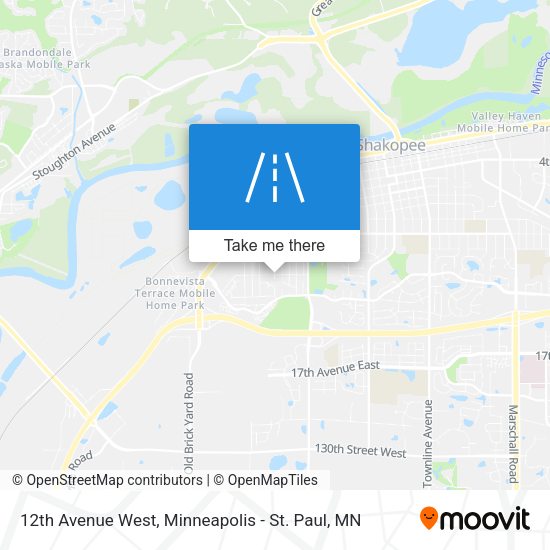Mapa de 12th Avenue West