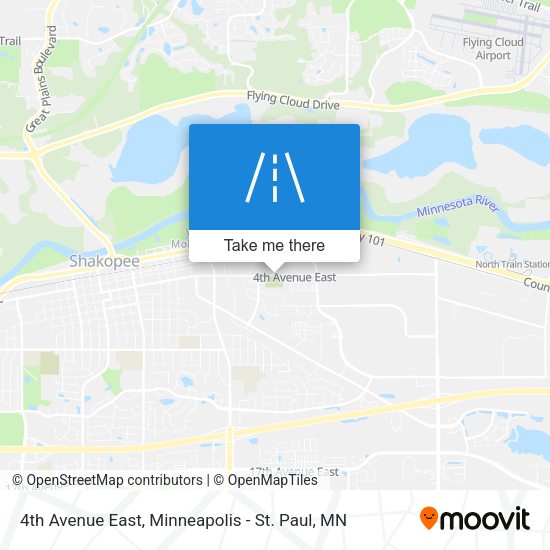 4th Avenue East map