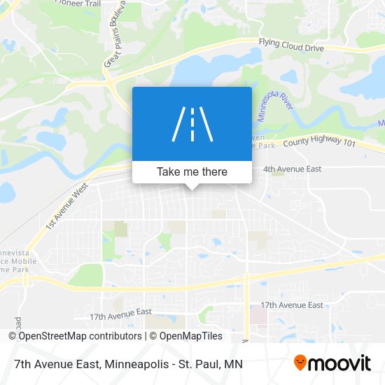 7th Avenue East map
