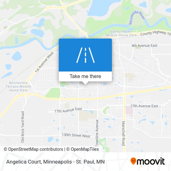 Angelica Court map