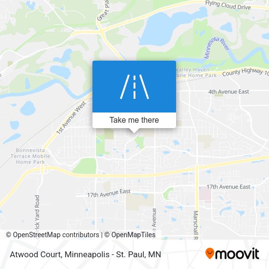 Atwood Court map