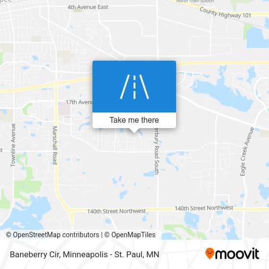 Baneberry Cir map