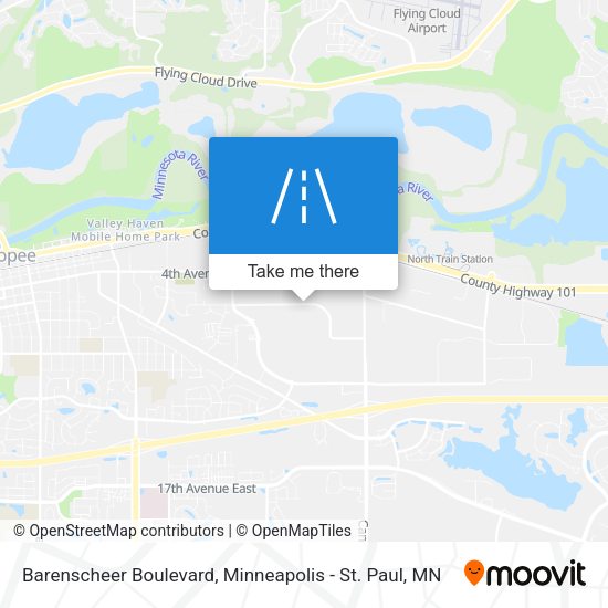 Barenscheer Boulevard map