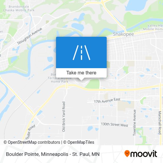 Mapa de Boulder Pointe