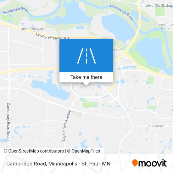 Cambridge Road map