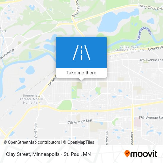 Clay Street map