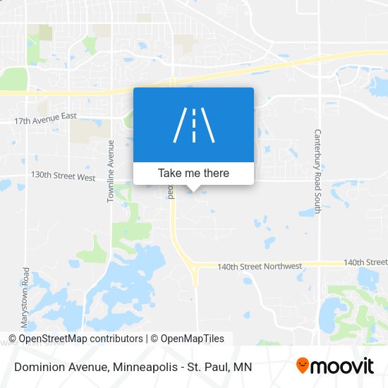 Dominion Avenue map