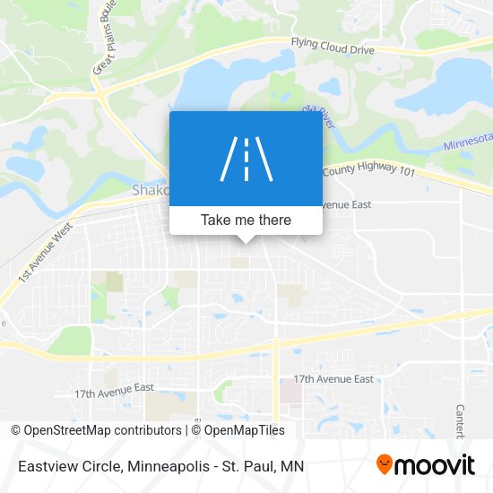 Mapa de Eastview Circle