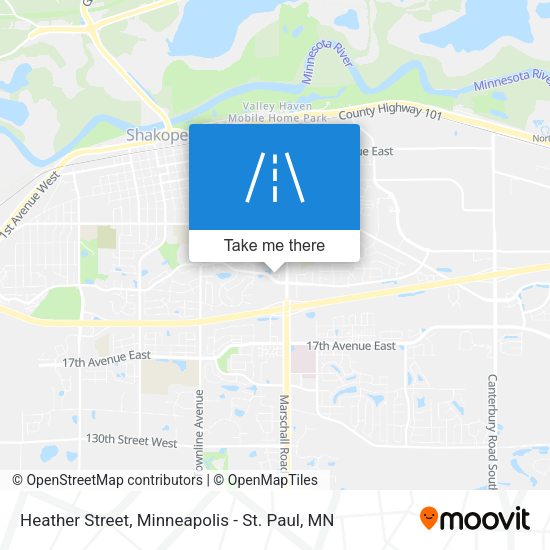 Mapa de Heather Street