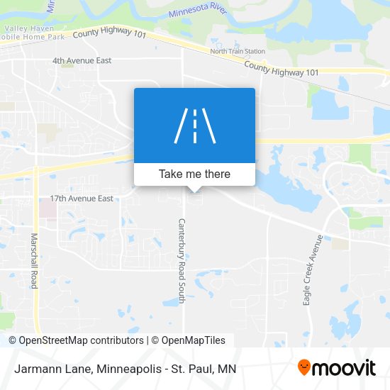 Jarmann Lane map