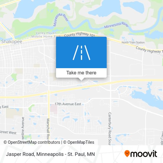Mapa de Jasper Road