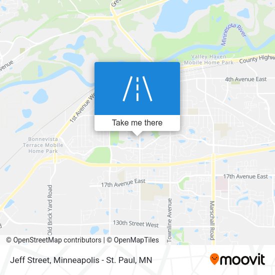 Mapa de Jeff Street