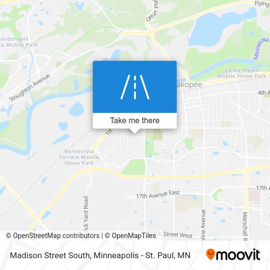 Mapa de Madison Street South