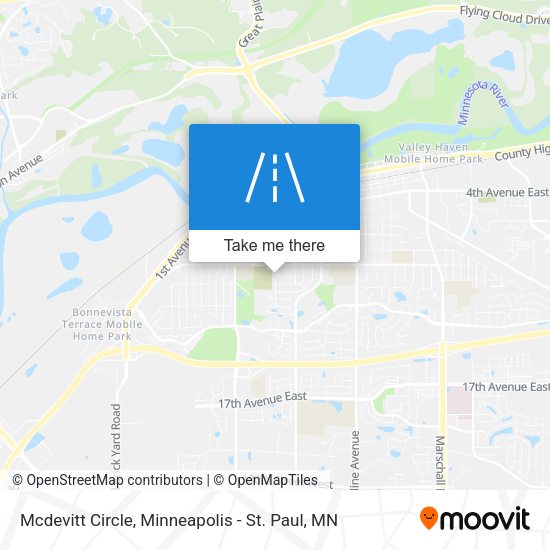Mcdevitt Circle map