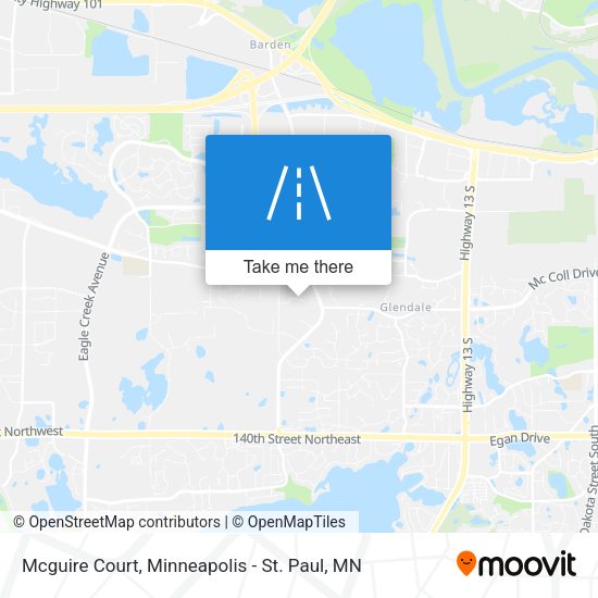 Mcguire Court map