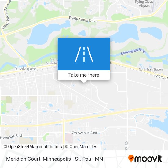 Meridian Court map