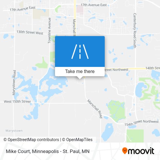 Mapa de Mike Court