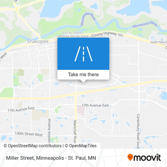 Mapa de Miller Street