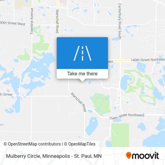 Mulberry Circle map