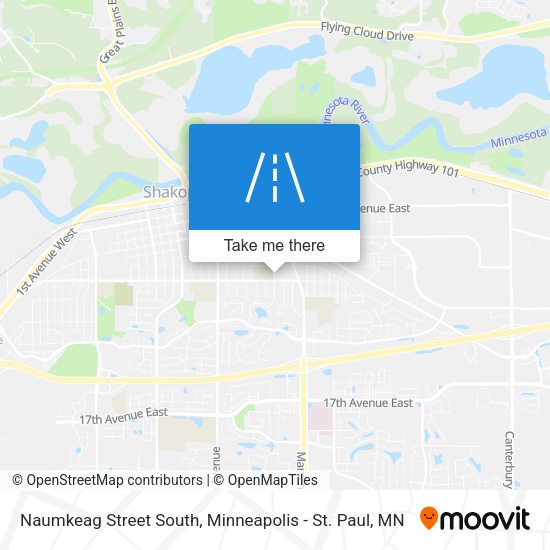 Naumkeag Street South map