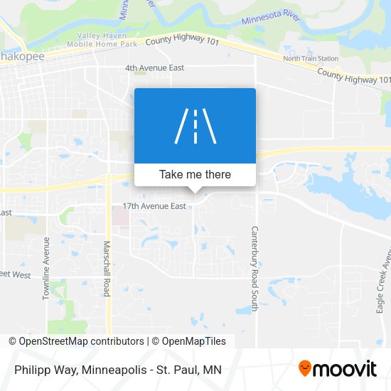 Philipp Way map