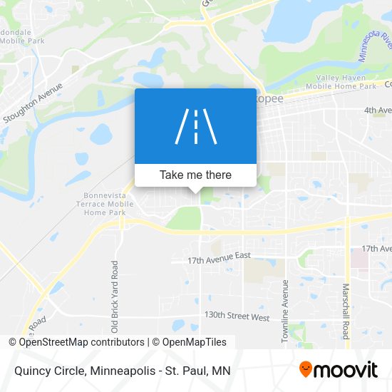 Mapa de Quincy Circle