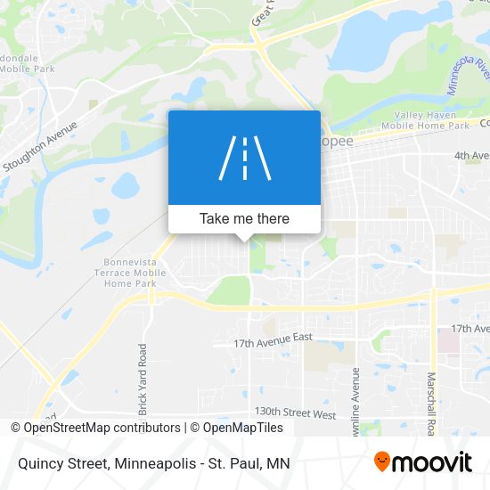 Mapa de Quincy Street