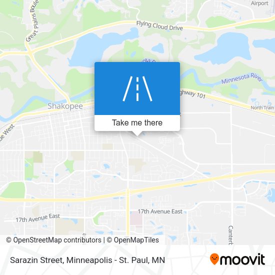 Mapa de Sarazin Street