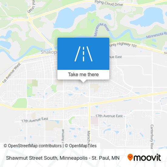 Mapa de Shawmut Street South
