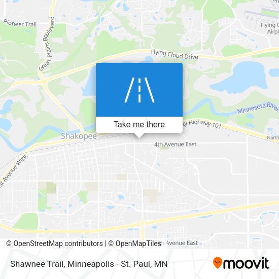 Shawnee Trail map