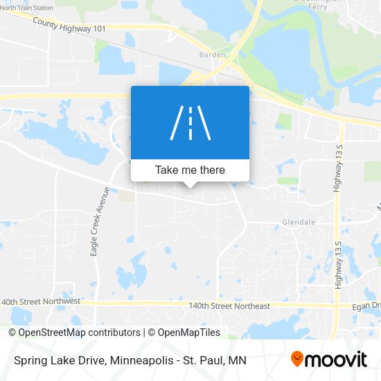 Mapa de Spring Lake Drive