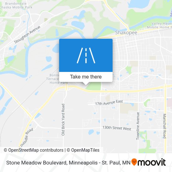 Stone Meadow Boulevard map