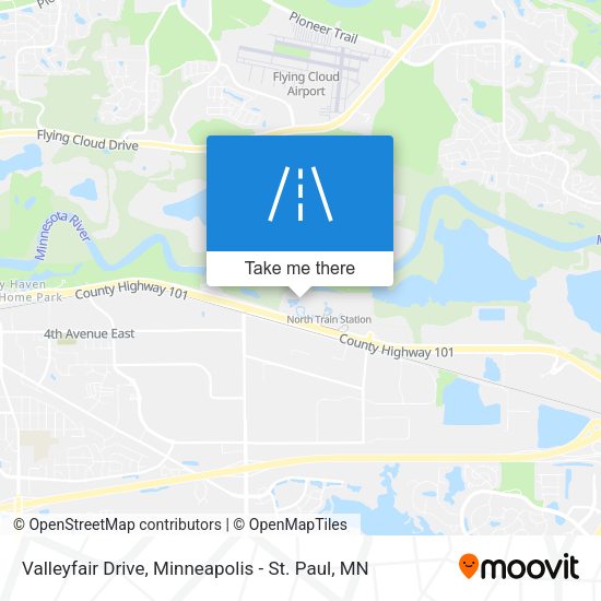 Mapa de Valleyfair Drive