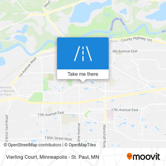 Vierling Court map