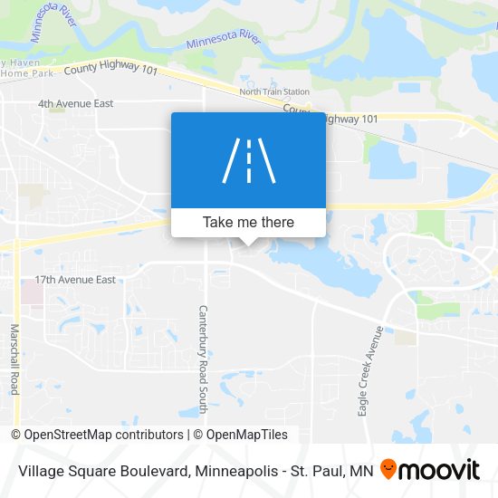 Mapa de Village Square Boulevard