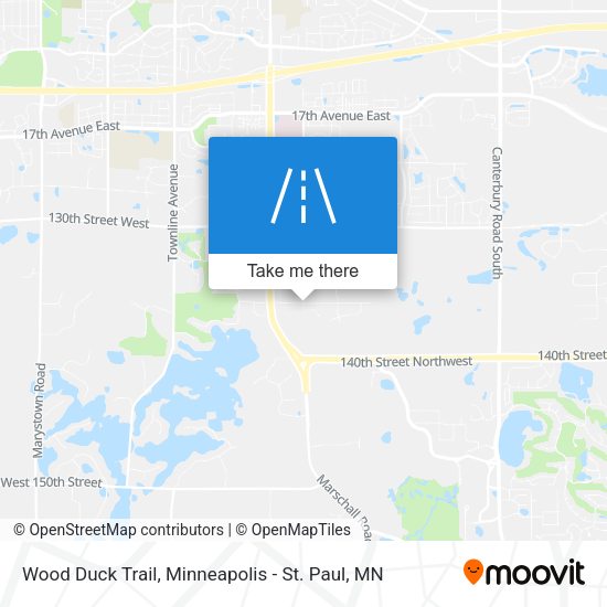 Wood Duck Trail map
