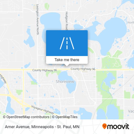 Mapa de Arner Avenue