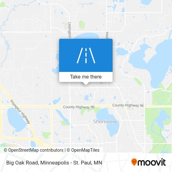 Big Oak Road map